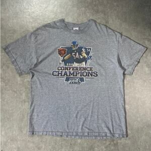 2006 Vintage Chicago Bears NFC Champions Grey T-Shirt -L